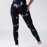 Tie-Dye High-Waist Leggings - Seamless Butt-Lifting Tights