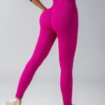 Seamless High-Waist Leggings - Butt-Lifting Compression Tights