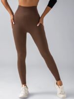 Seamless High-Waist Leggings - Butt-Lifting Compression Tights - Image 2