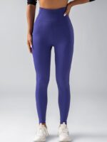 Seamless High-Waist Leggings - Butt-Lifting Compression Tights - Image 5