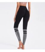 Letter Print High-Waist Leggings - Slimming Quick-Dry Workout Tights - Image 6