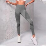 Seamless High-Waist Leggings - Peach-Booty Lifting Workout Tights - Image 6