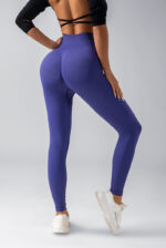 Seamless High-Waist Leggings - Butt-Lifting Compression Tights - Image 9
