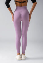 Seamless High-Waist Leggings - Butt-Lifting Compression Tights - Image 10