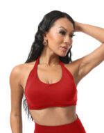 Halter Open-Back Yoga Set - Seamless Padded Bra & High-Waist Leggings - Image 11