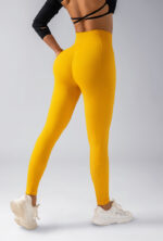 Seamless High-Waist Leggings - Butt-Lifting Compression Tights - Image 11