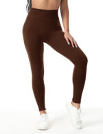 Halter Open-Back Yoga Set - Seamless Padded Bra & High-Waist Leggings - Image 15