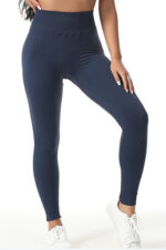Halter Open-Back Yoga Set - Seamless Padded Bra & High-Waist Leggings - Image 16
