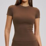 Seamless High-Waist Yoga Set - Ribbed Sports Bra & Butt-Lifting Leggings - Image 17