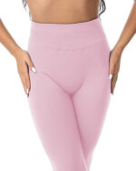 Halter Open-Back Yoga Set - Seamless Padded Bra & High-Waist Leggings - Image 18